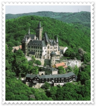 Wernigerode orasul castel din Harz